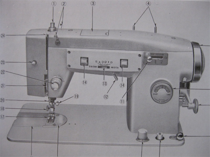 White sewing machine manual 499